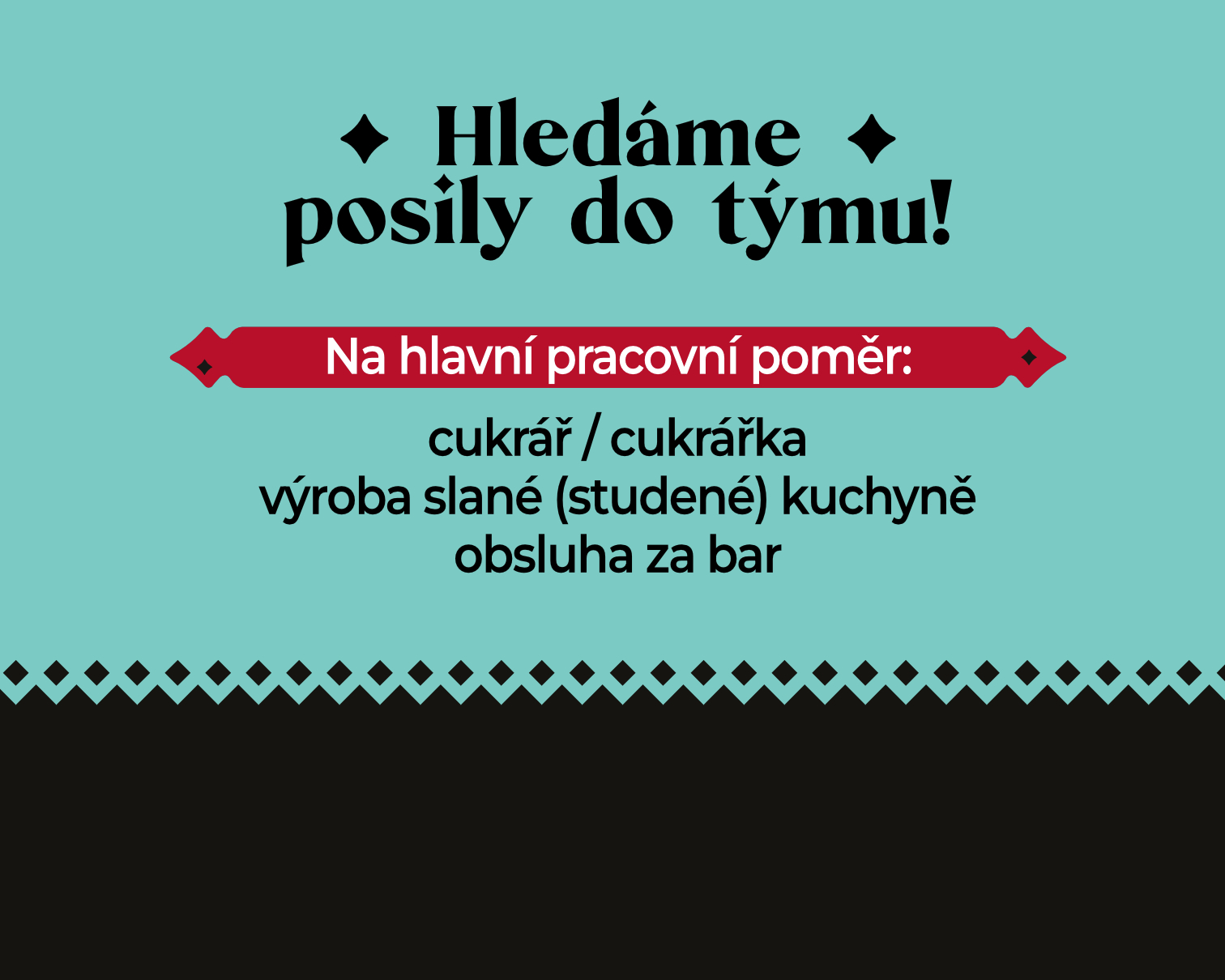 Do Bistro Lhotka hledáme nové posily!
